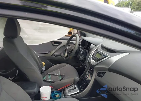 2012 Hyundai Elantra Gls from USA, damaged, VIN 5NPDH4AE7CH141506